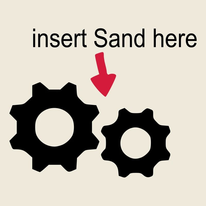 Sand im Getriebe