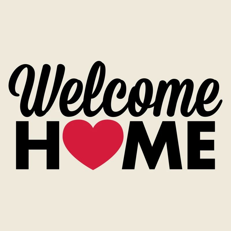 Welcome Home heart