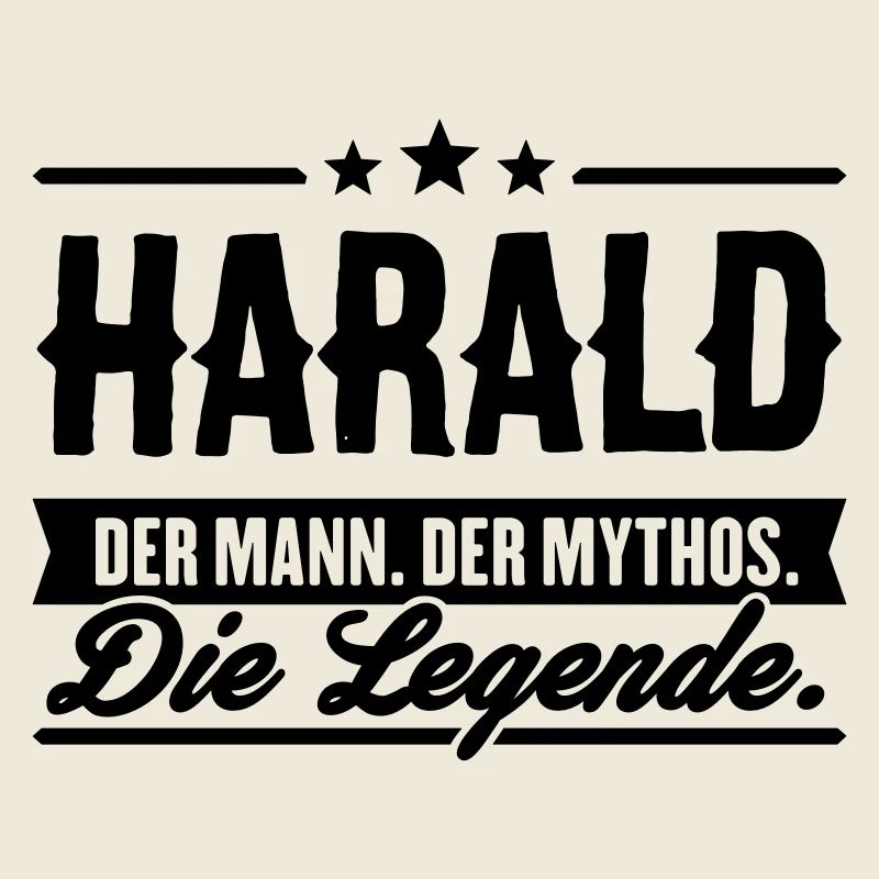 Mann Mythos Legende Harald