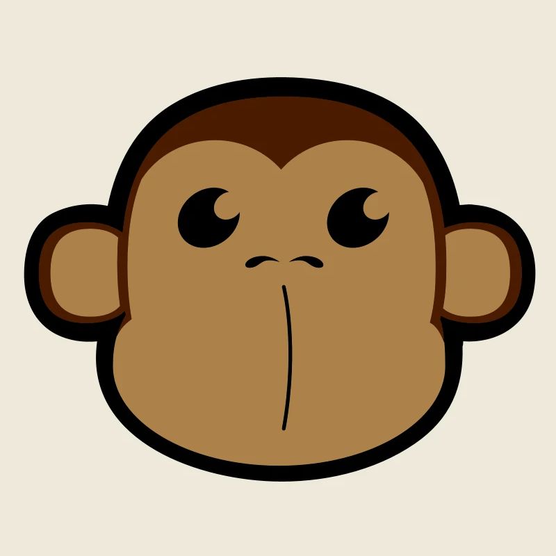 Face, Shimpanse, monkey, monkey head 3 c