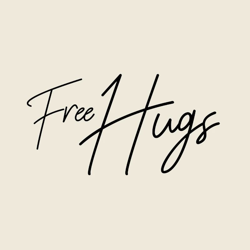free hugs free hugs cuddle gift