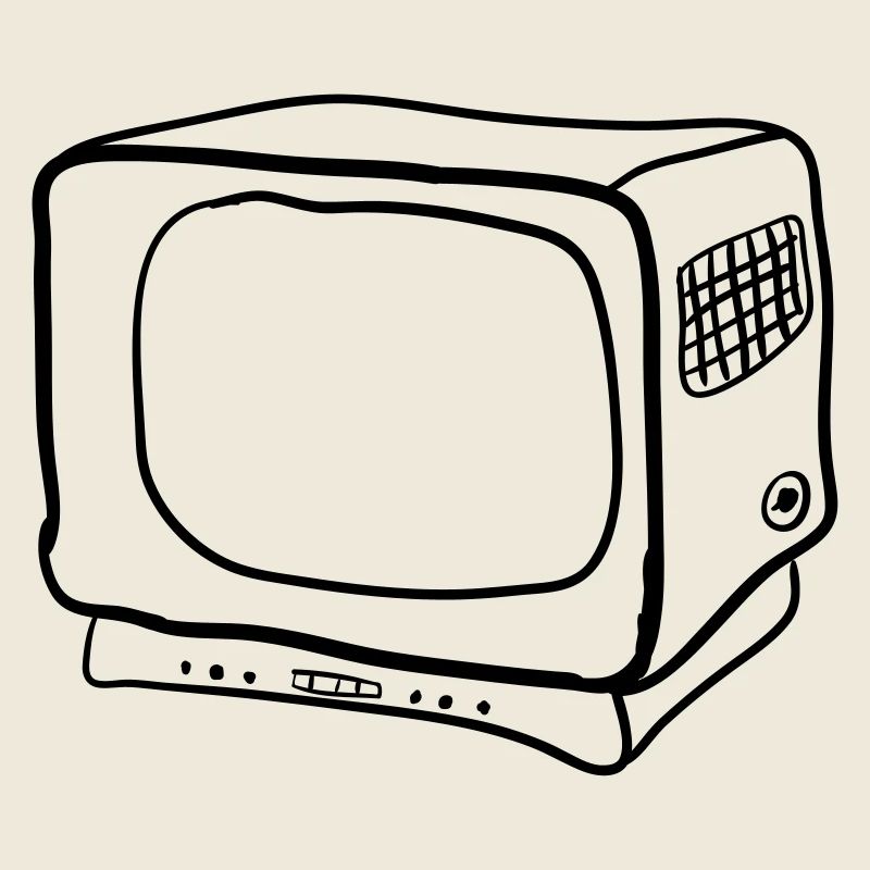 Vieille télévision