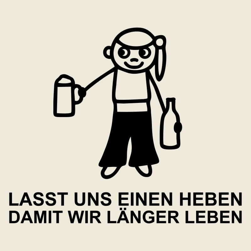 Strichmännchen Trinkspruch