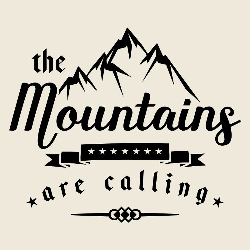 mountains are calling design