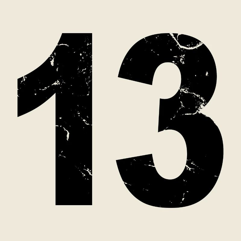Cool Number 13 - 13 ans 13th Birthday Gift