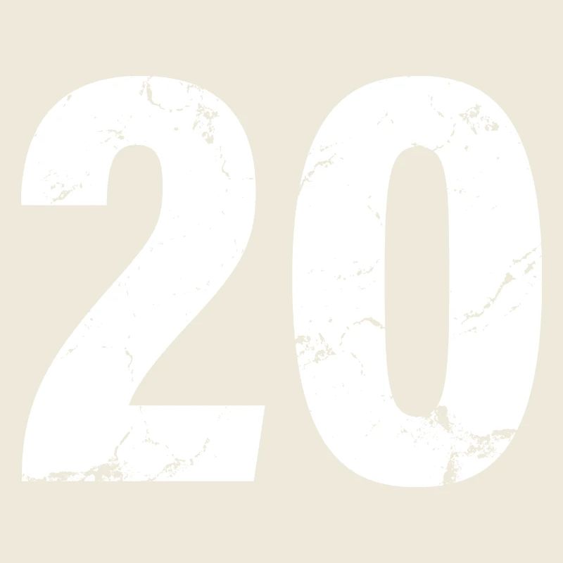 Cool Number 20 - 20 ans 20th Birthday Gift