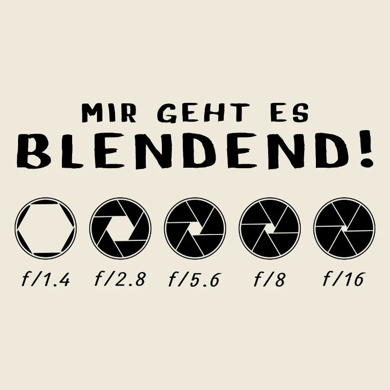 Mir geht es blendend