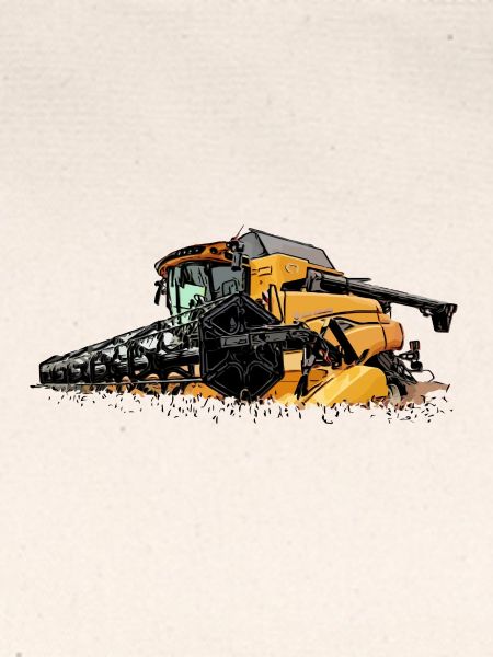 Holland Combine Harvester CR