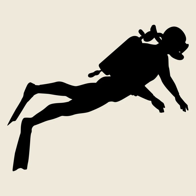 Diver Sport Exercise Gift Cool