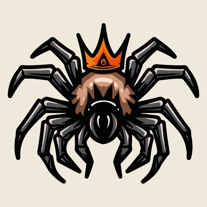 Tarantula Cartoon Crown
