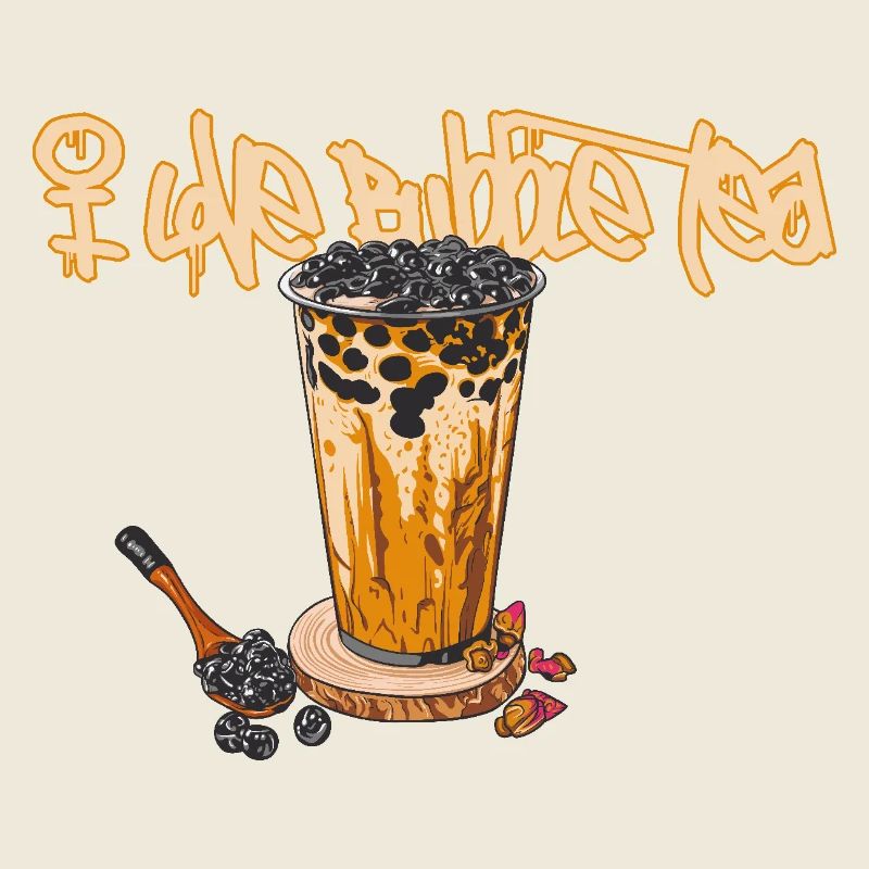 Bubble Tea // Illustration