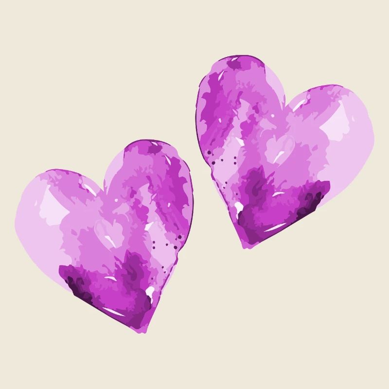 Coeurs amoureux Saint-Valentin