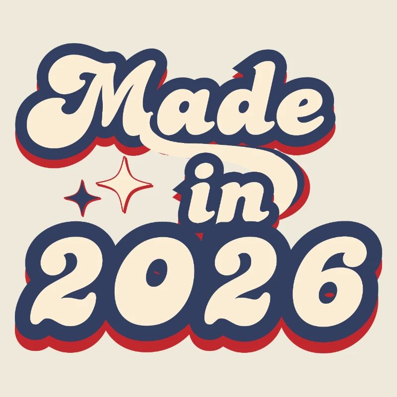 Made in 2026 retro