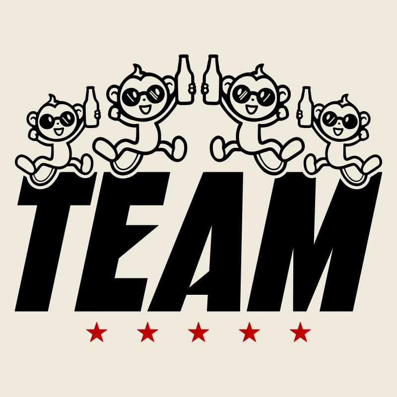 Monkey Team Party Beer