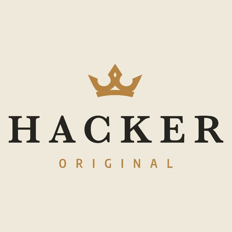 Hacker Logo original de la famille