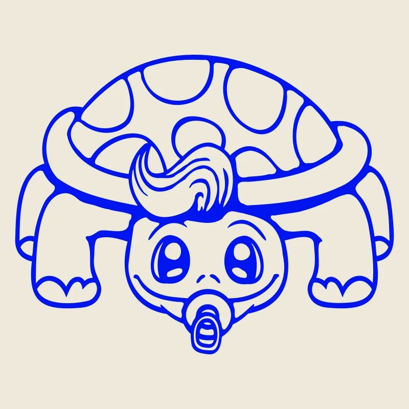 Turtle Baby Pacifier Small Child Toddler