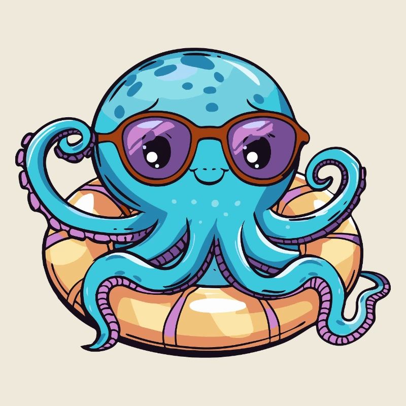 Oktopus Comic Cool