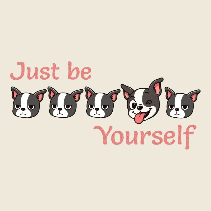 Boston - Sei einfach - du selbst - Pink