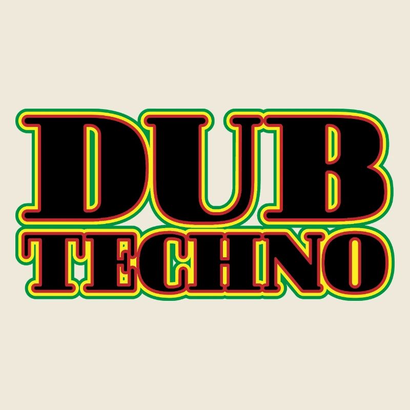 Dub Techno Neon Retro