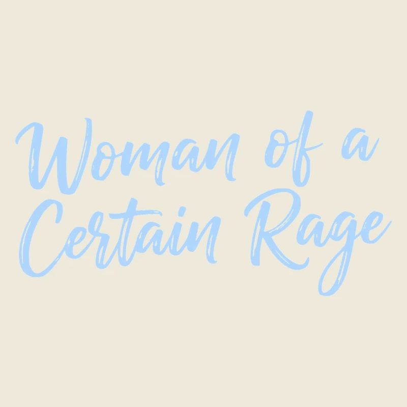 Femme d’une certaine rage Déclaration de design