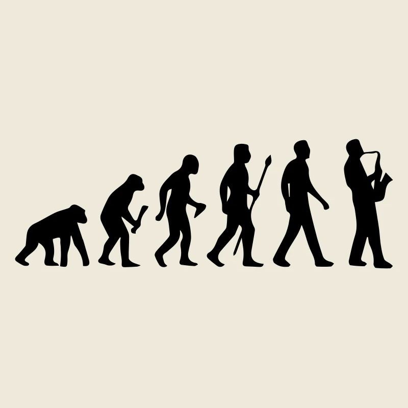 JAZZ EVOLUTIONSTHEORIE SHIRT!