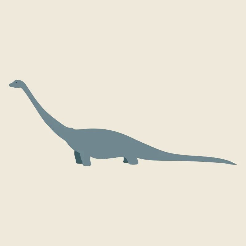 Dinosaurier: Comic Diplodocus