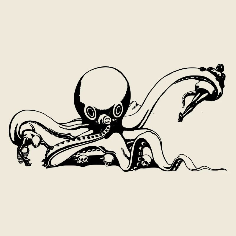 squid giant octopus octopus octopus squid sepia fish