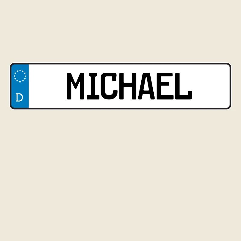 Michadel Namensschild Geschenk