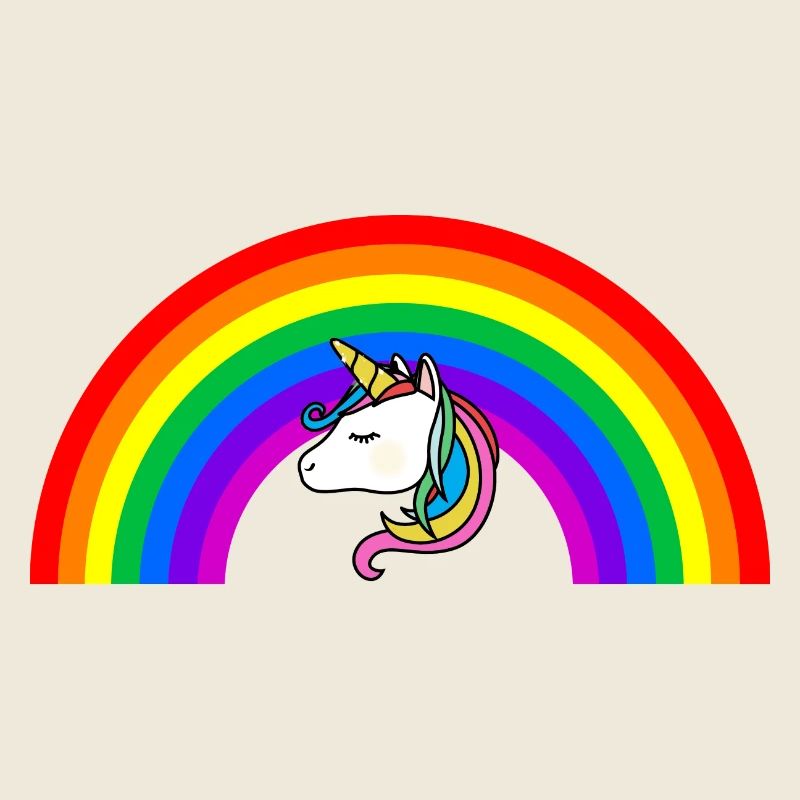 Licorne arc-en-ciel
