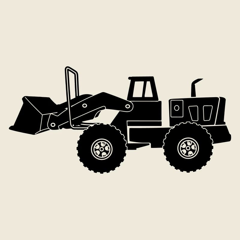 Transparent Bulldozer