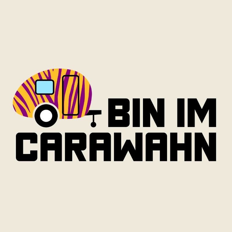 Caravan Caravan Zebra Pattern Fan Madness Camper