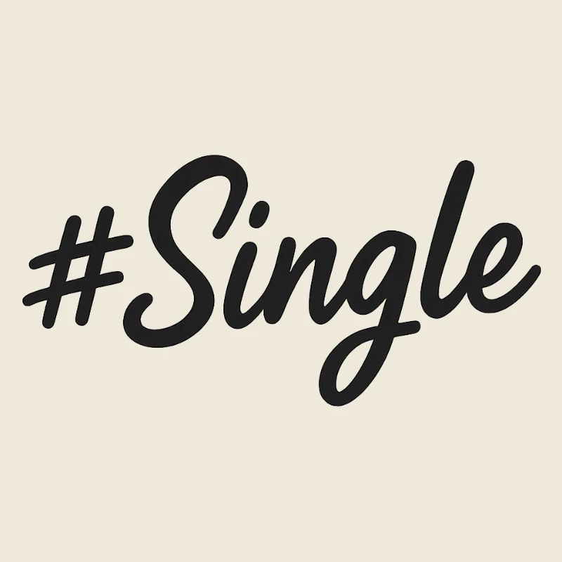 #Single – Statement Design in Handschrift