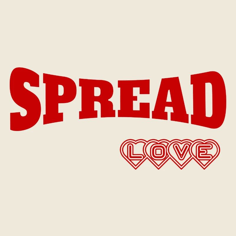 Expressive Spread Love Design