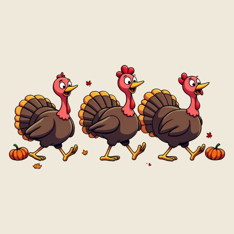 Bébé dinde de Thanksgiving