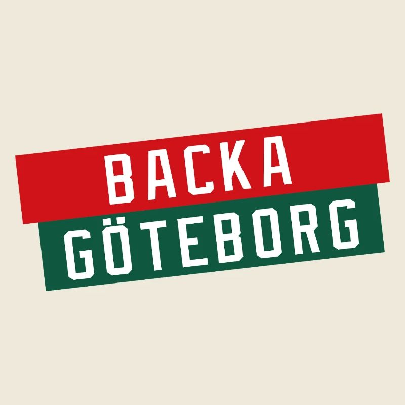 Backa Göteborg Diagonaltext
