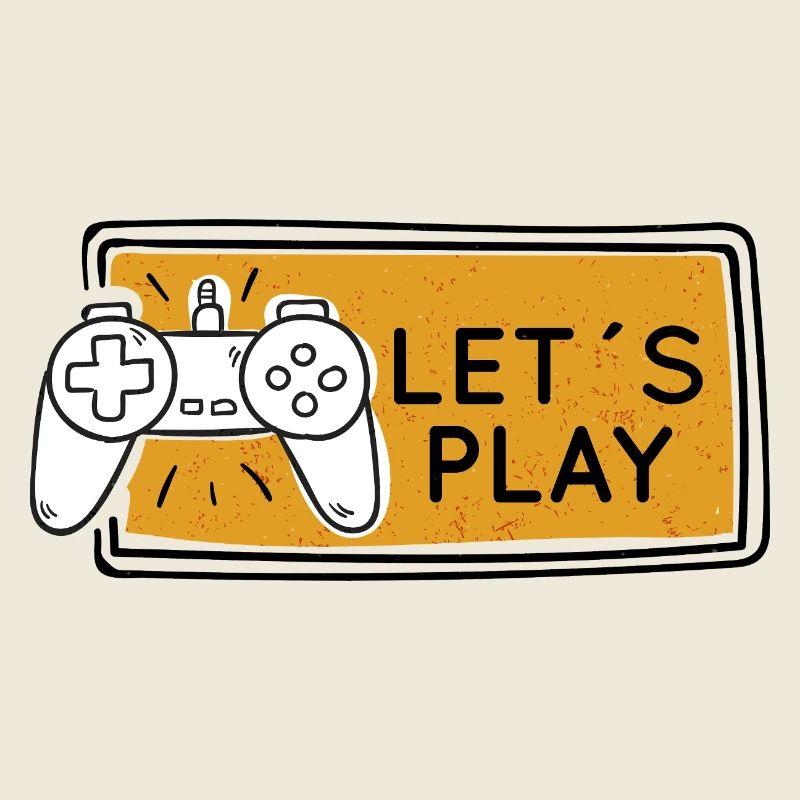 Let's Play Gaming Controller-Grafik