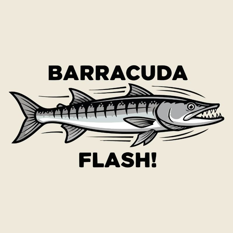 Barracuda Flash Prédateur Mer Barracuda
