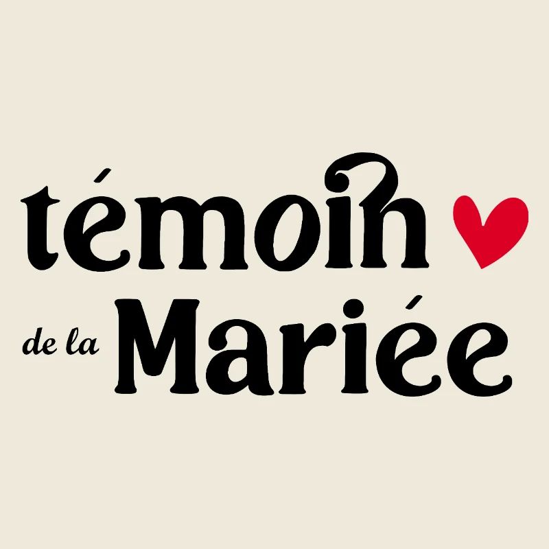 Témoin de la mariée  Cadeau