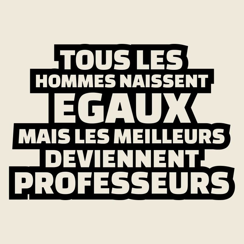 les meilleurs deviennent professeurs