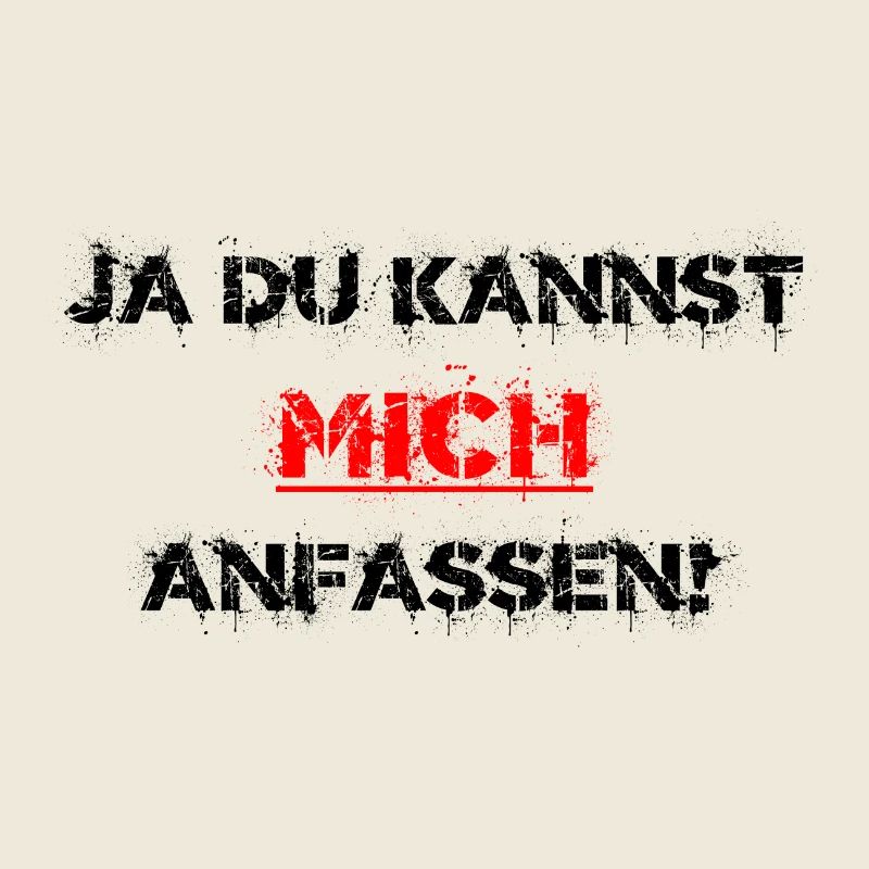 Du kannst mich anfassen lasst mich durch Geschenk