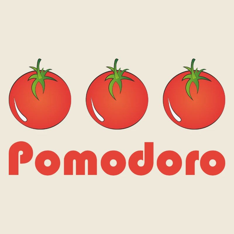Pomodoro and three tomatoes