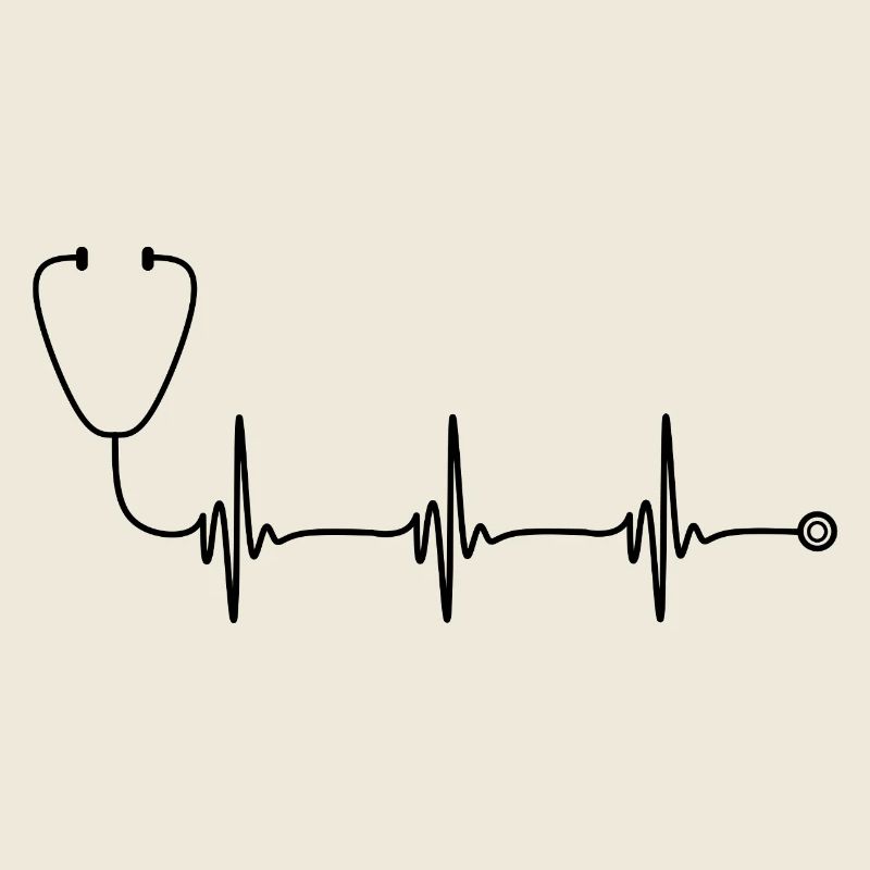 Geometric Mountain Landscape Illustration