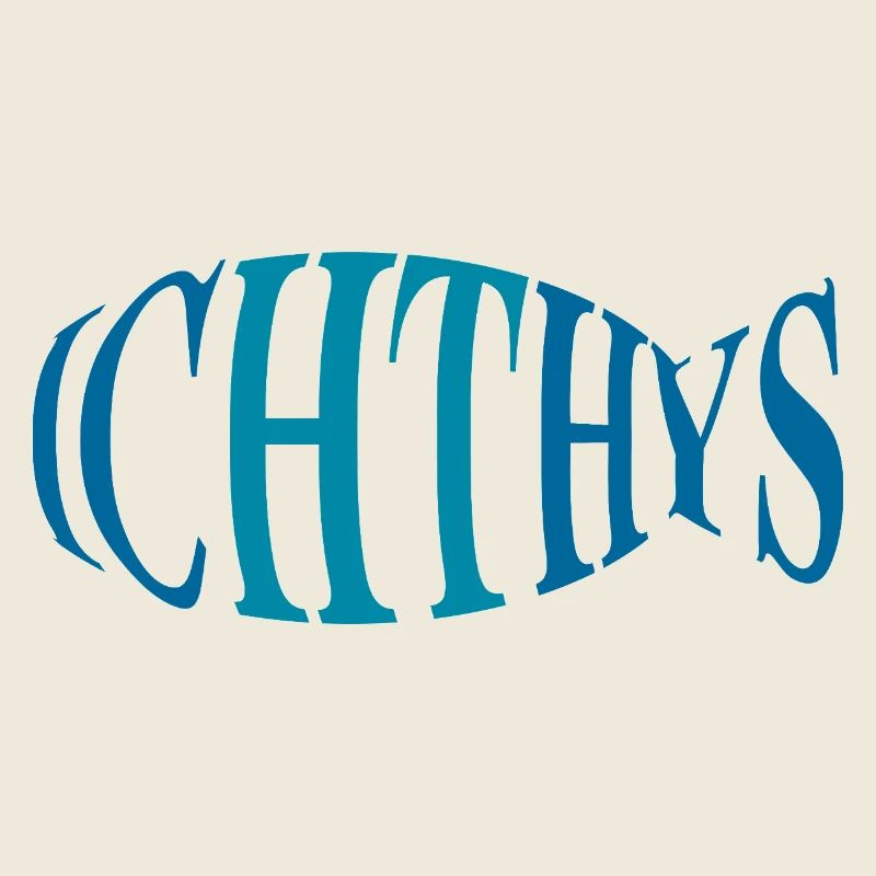 Ichthys Jesus Fish – Symbole de la foi