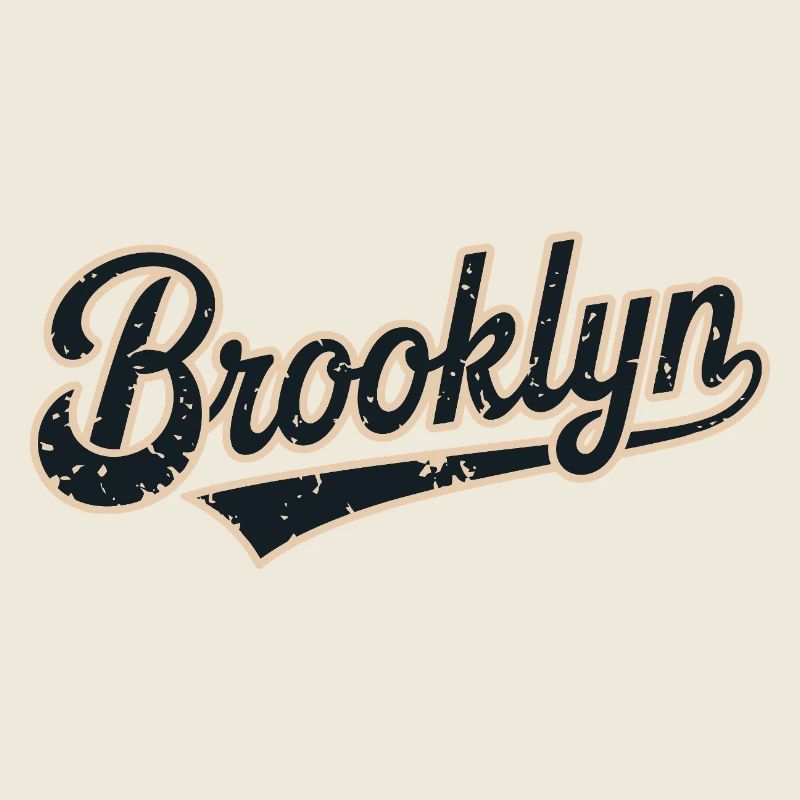 Brooklyn Vintage Script Logo