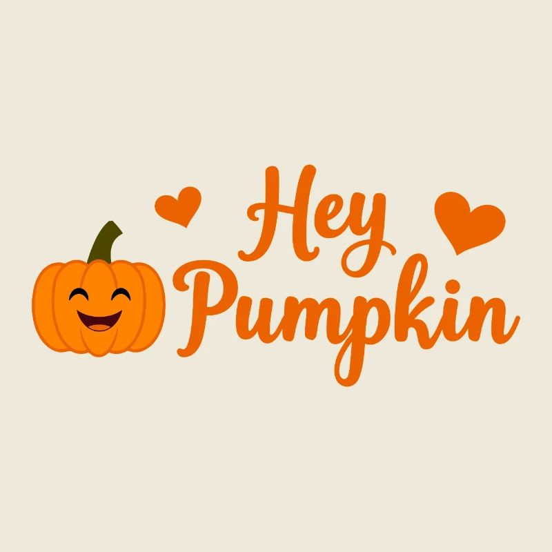 Hey Pumpkin Cute Fall Design