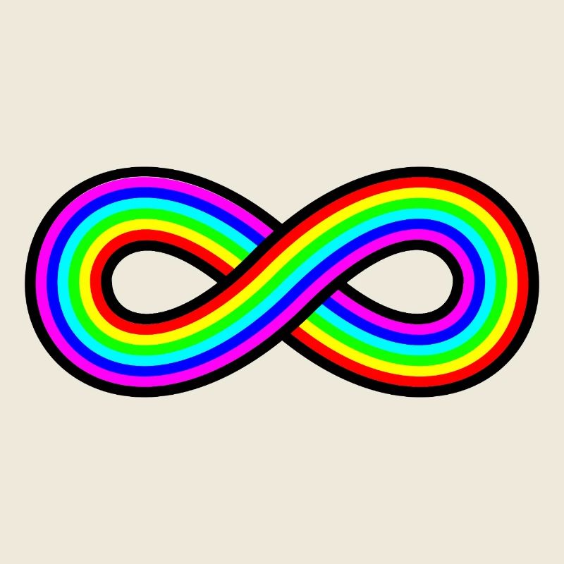 Autism Rainbow Infinity