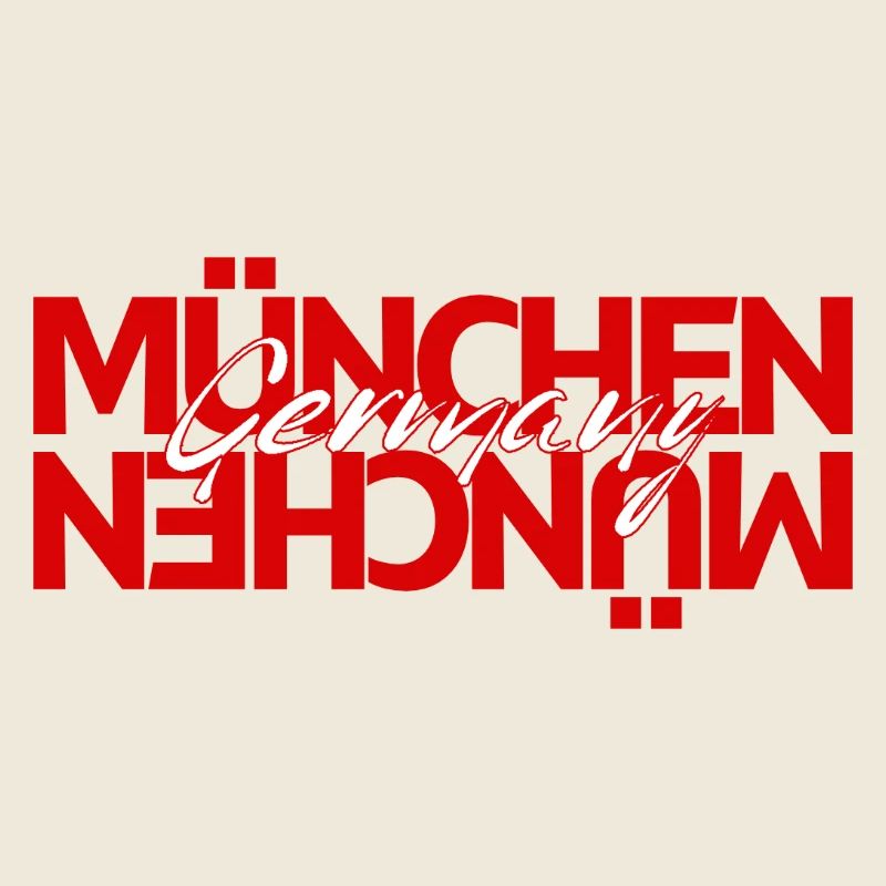 München Germany Script Overlay