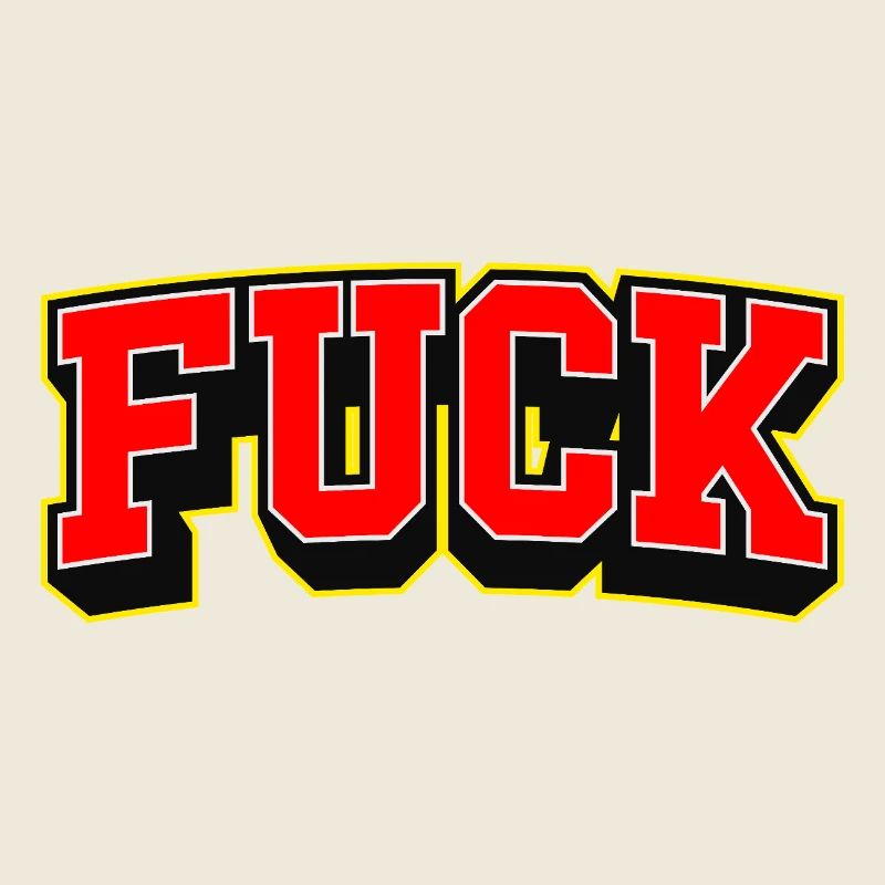 F Word Sports Style Logo