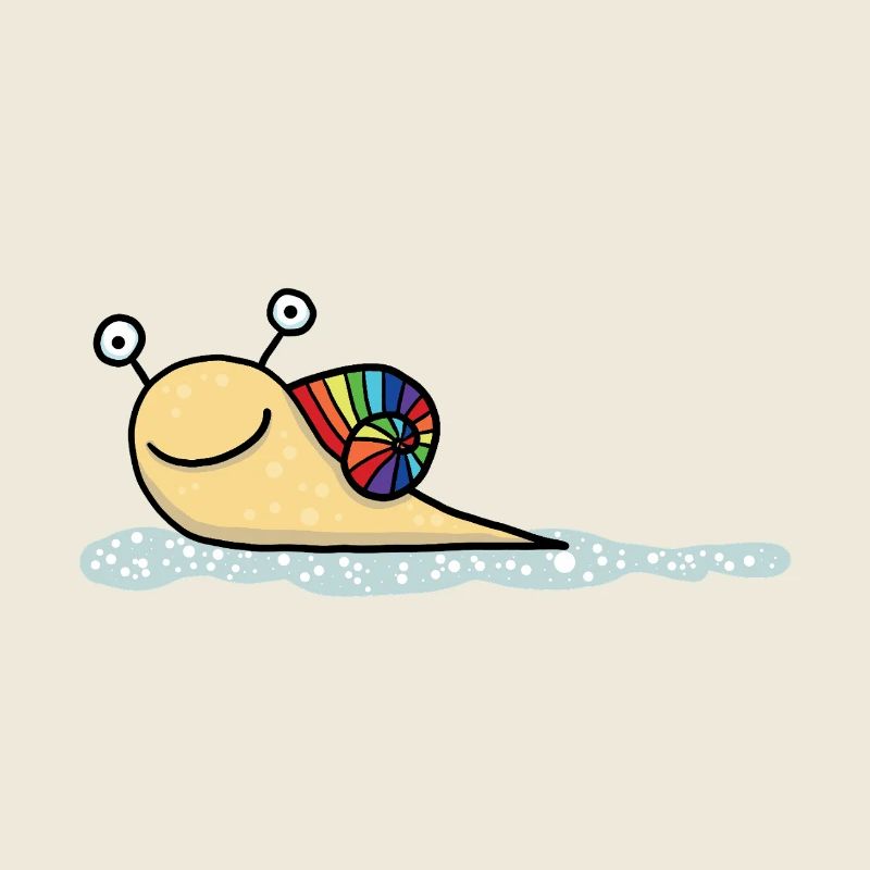 Rainbow Snail