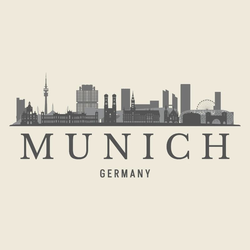 Munich Germany, Munich skyline